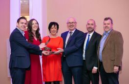 Geoff Lyons, PML Group; Neil Douglas, B & A; Cathy Glennon, B & A; Oonagh Gildea, Energia; Larry Ryan, B & A and Geoff Codd Energia